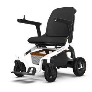 Robooter E40 Folding Powerchair Left Side Angled