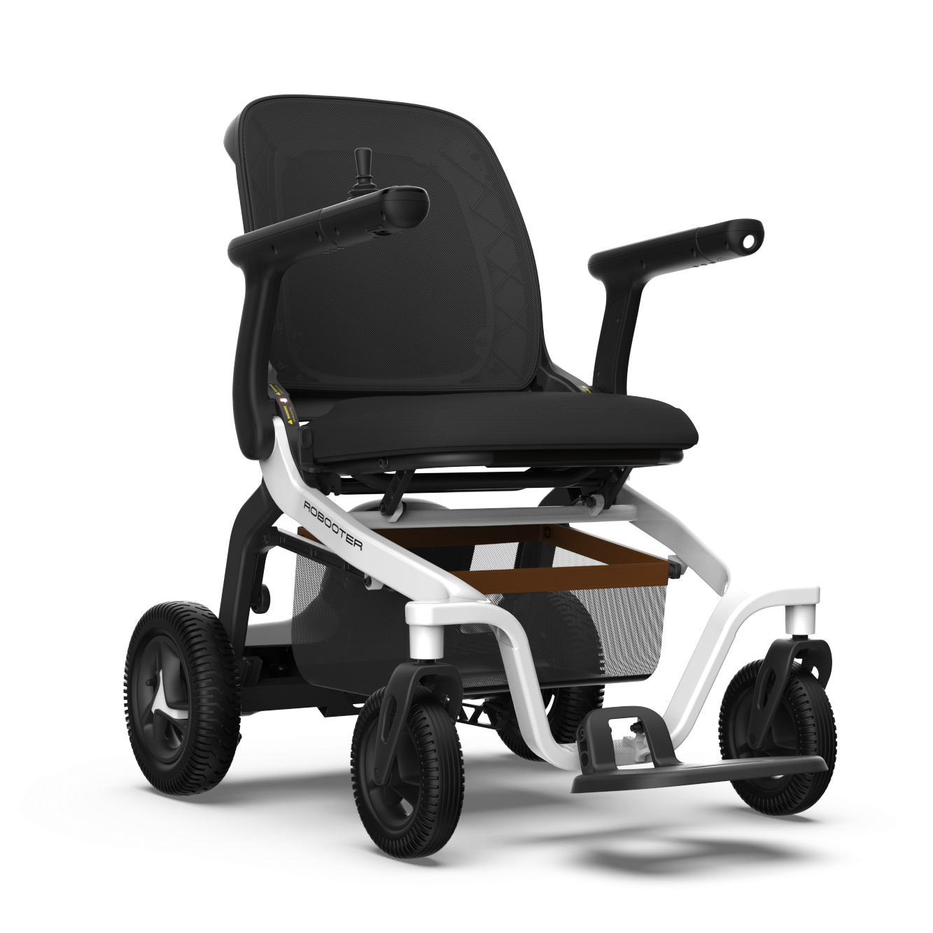 Robooter E40 Folding Powerchair Black Fade To White