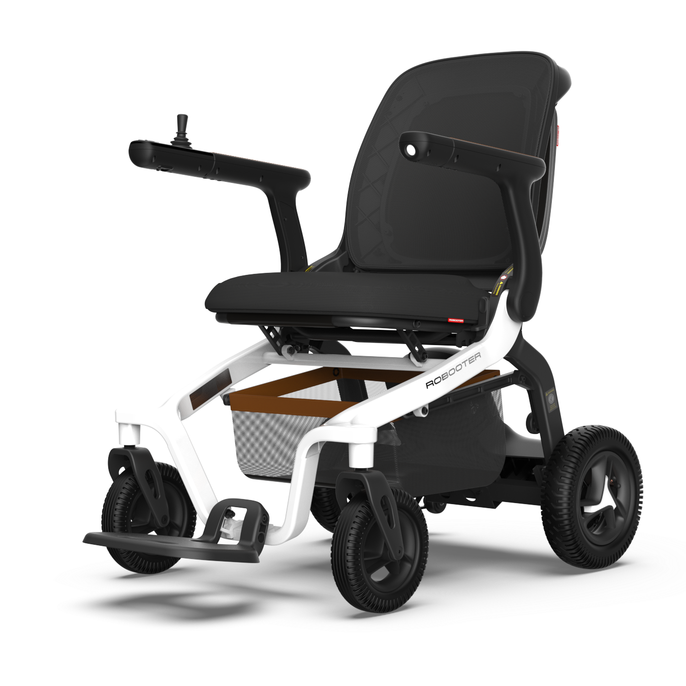 Robooter E40 Folding Powerchair Left Side Angled