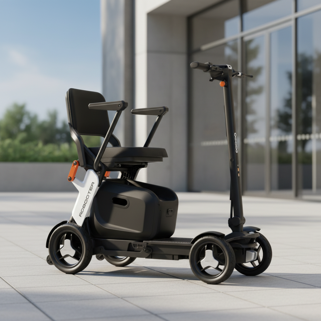 Robooter E40 Compact in urban setting